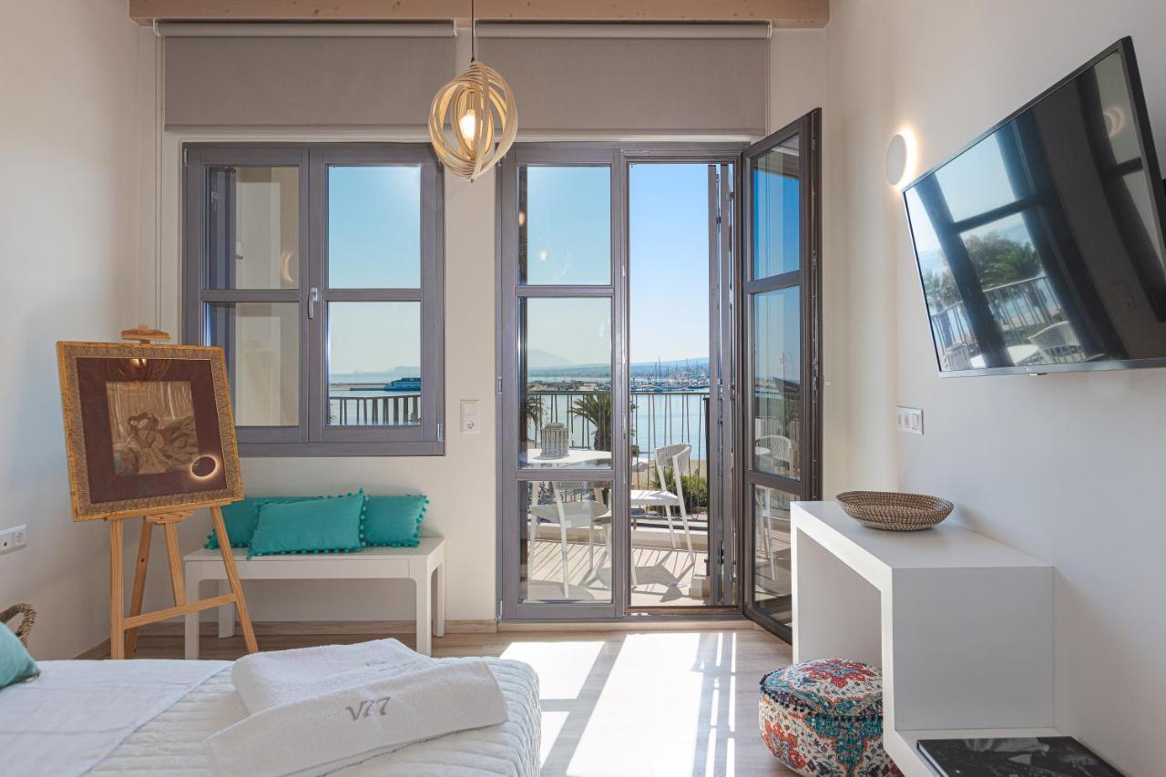 V77 Seafront Suites Rethymno Exteriér fotografie